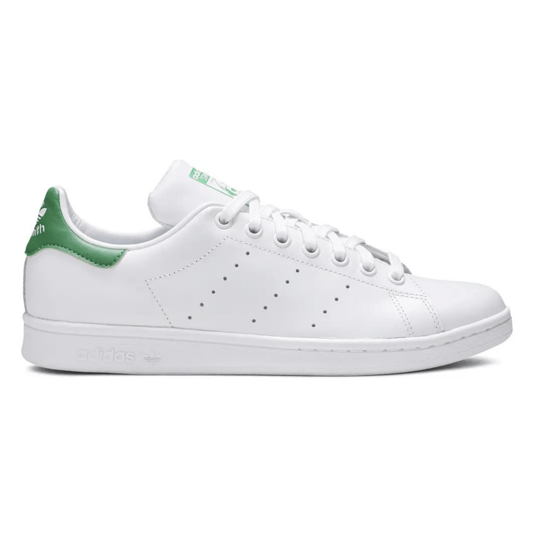 Adidas Men's Stan Smith Cloud White/Core White/Green West NYC Adidas Men's Stan Smith Cloud White/Core White/Green West NYC