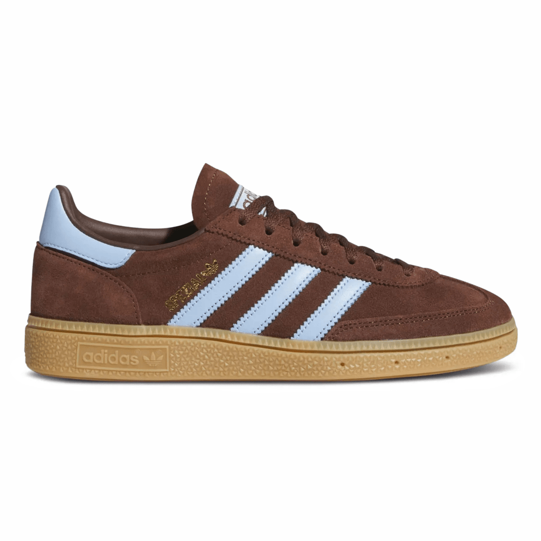 Adidas Women's Handball Spezial Auburn/Glow Blue/Gold Metallic
