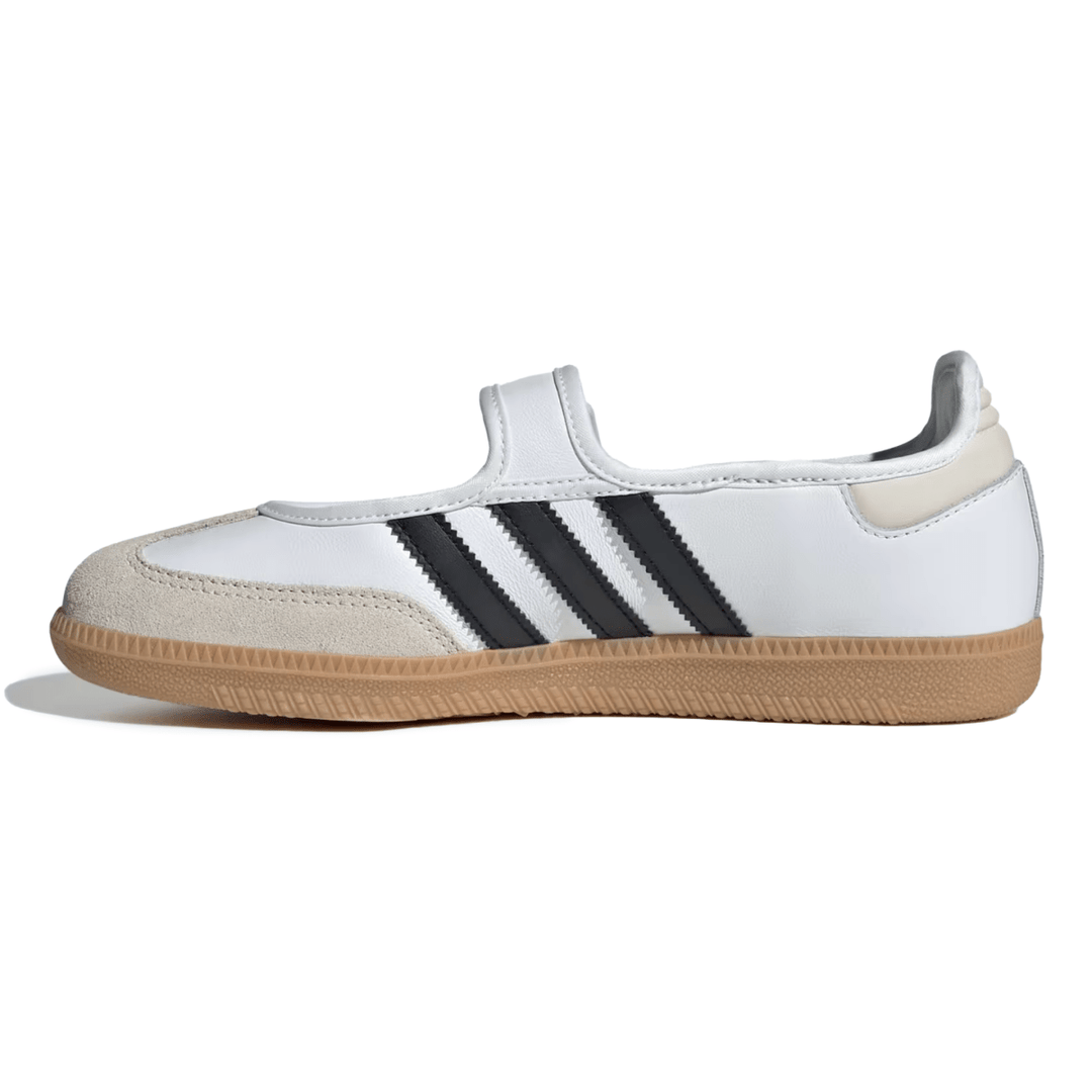 Adidas Women's Samba Jane Cloud White/Alumina/Core Black West NYC Adidas Women's Samba Jane Cloud White/Alumina/Core Black West NYC