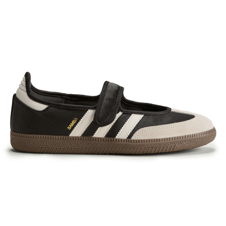 Adidas Women's Samba Jane Core Black/Off White/Gold Metallic