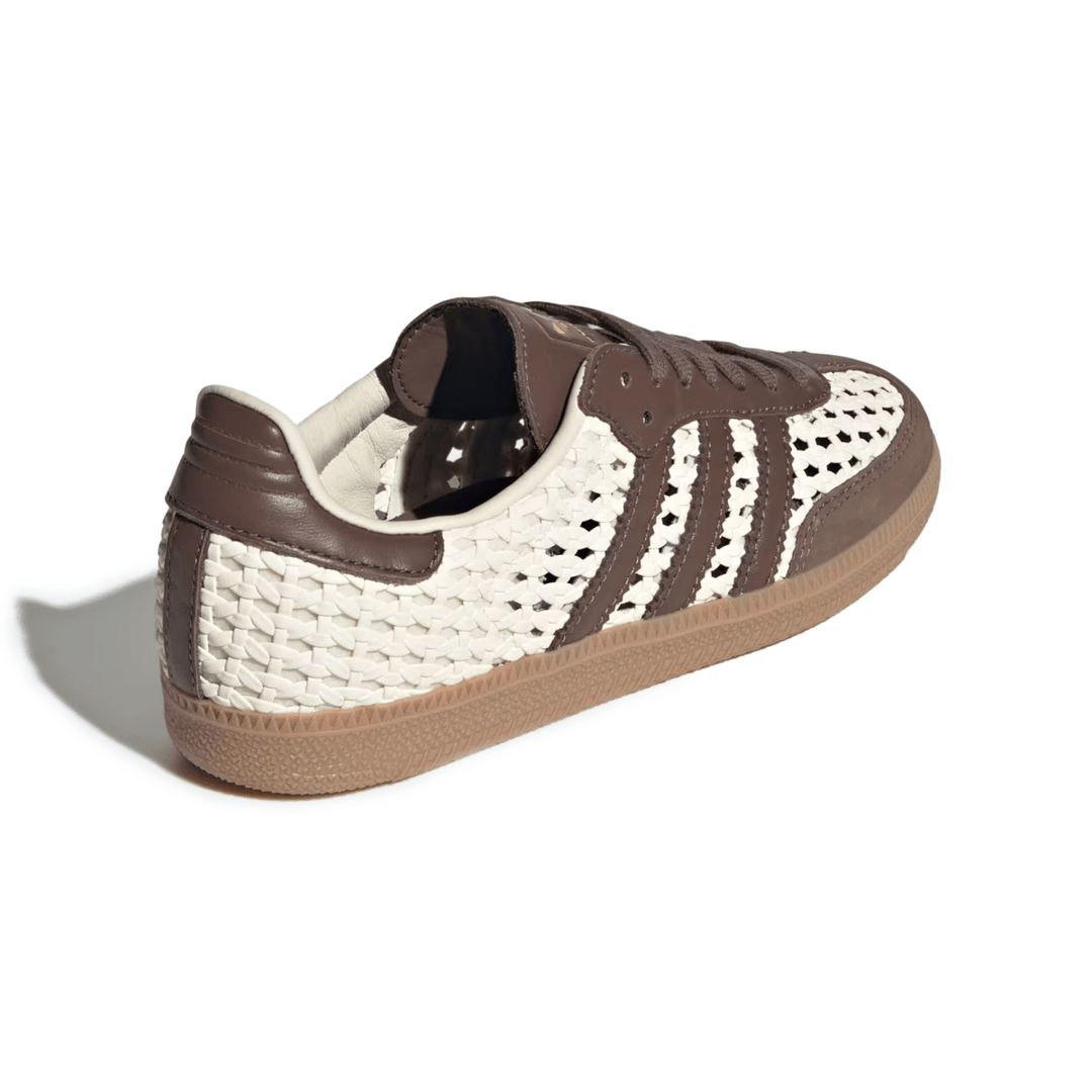 Adidas Women's Samba OG Woven Cream White/Earth Strata/Gold Metallic – West  NYC