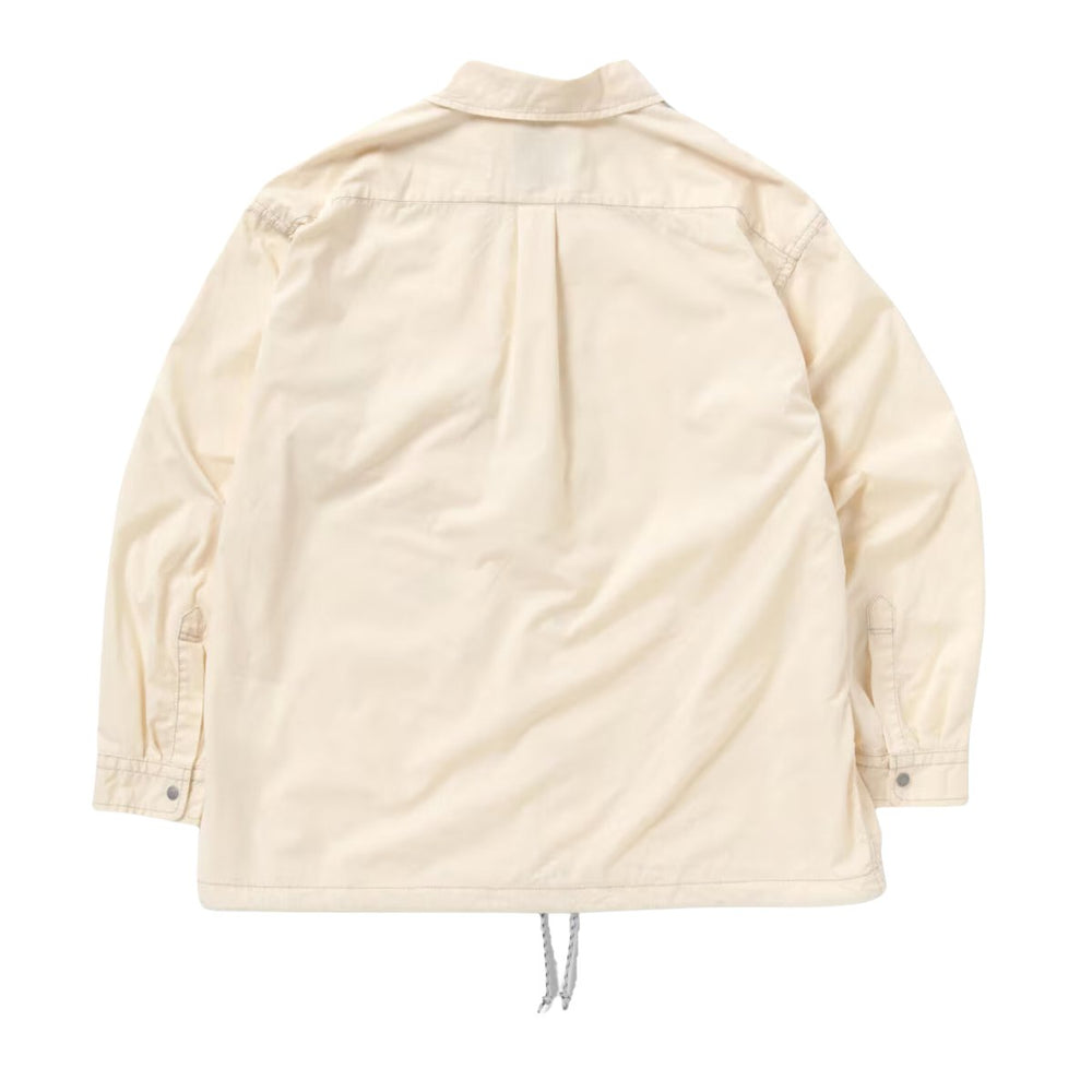 And Wander Men's Dry Rip Shirt Jacket Beige - 10050894 - West NYC