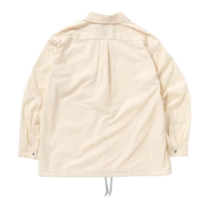 And Wander Men's Dry Rip Shirt Jacket Beige - 10050894 - West NYC