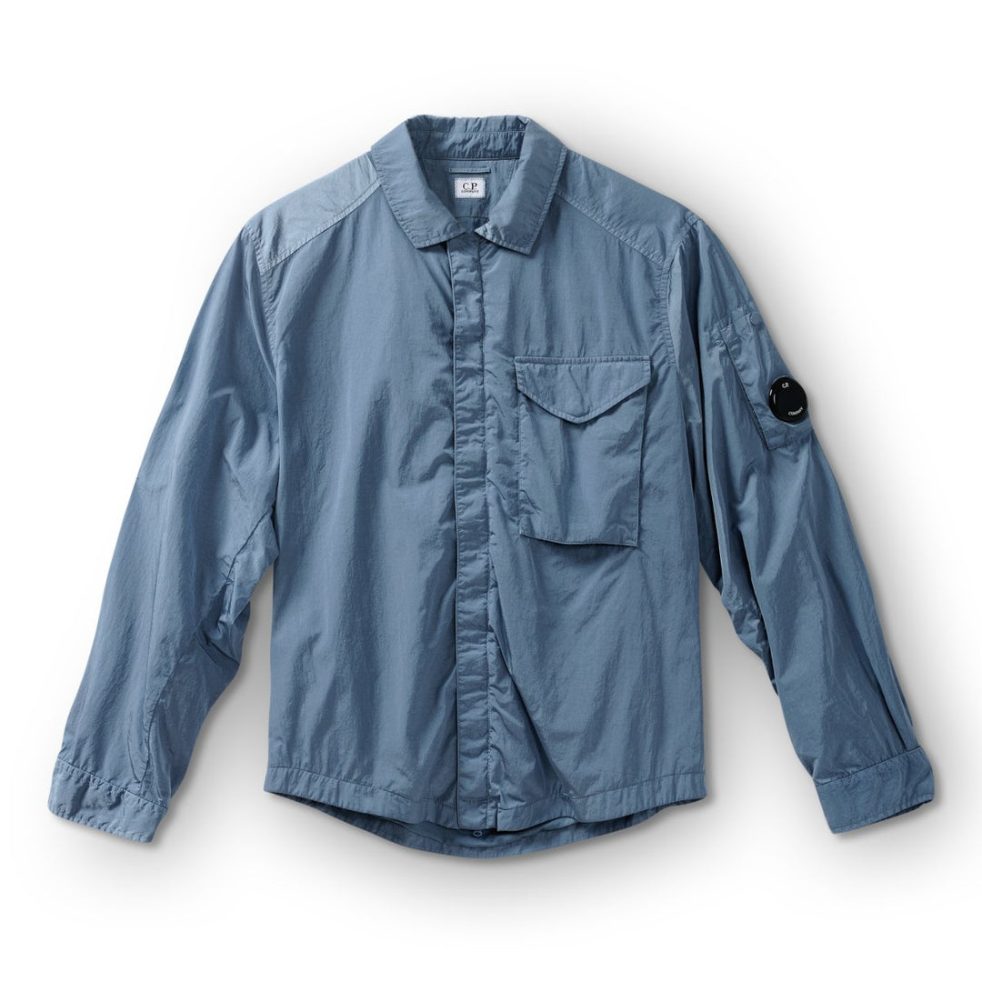 Company Men's Chrome-R Lens Overshirt Flint Stone Blue