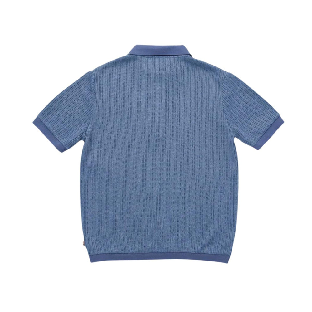 Honor The Gift Men's Knit Polo Shirt Blue - 10052344 - West NYC