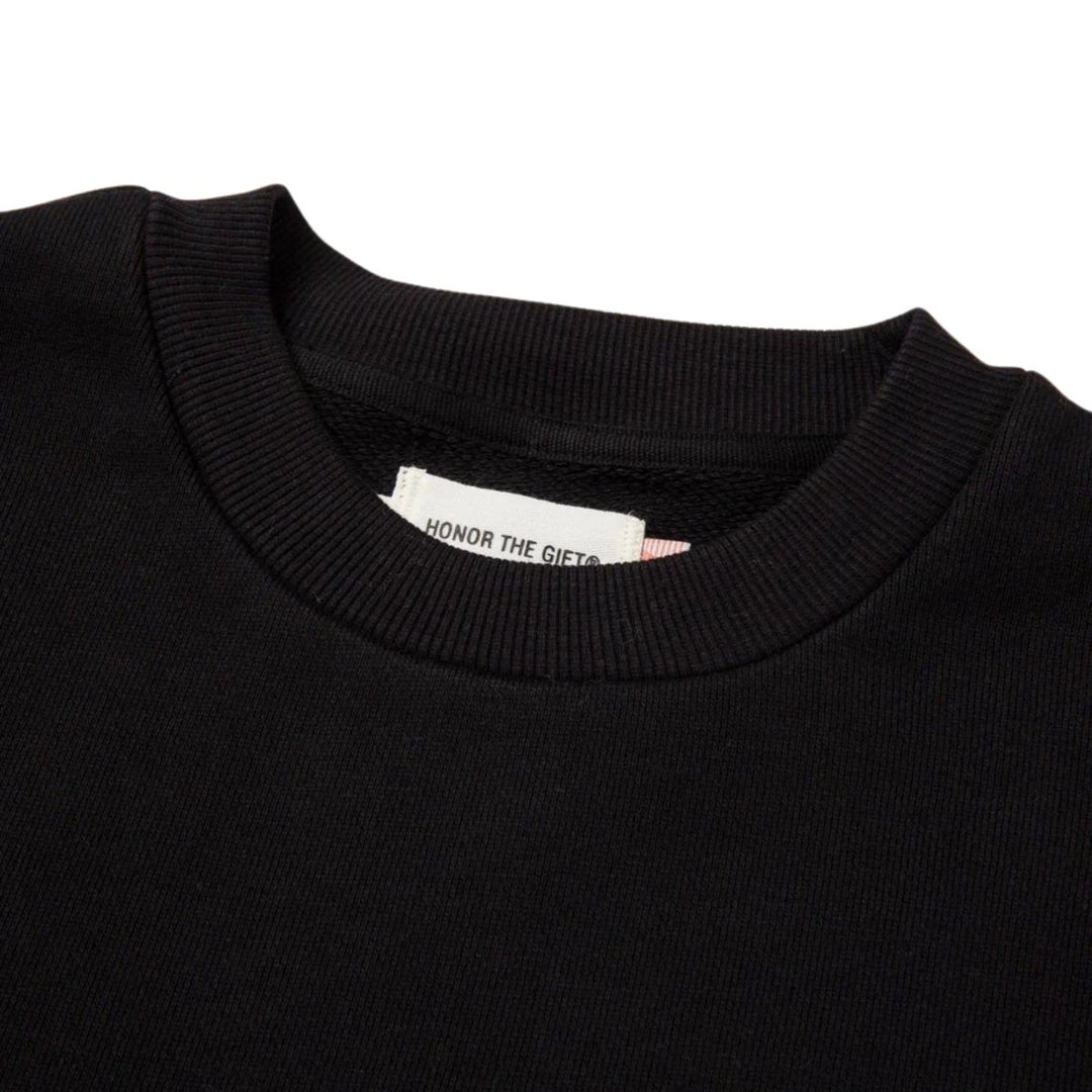Honor The Gift Men's Pocket Pullover Crewneck Black - 5021823 - West NYC
