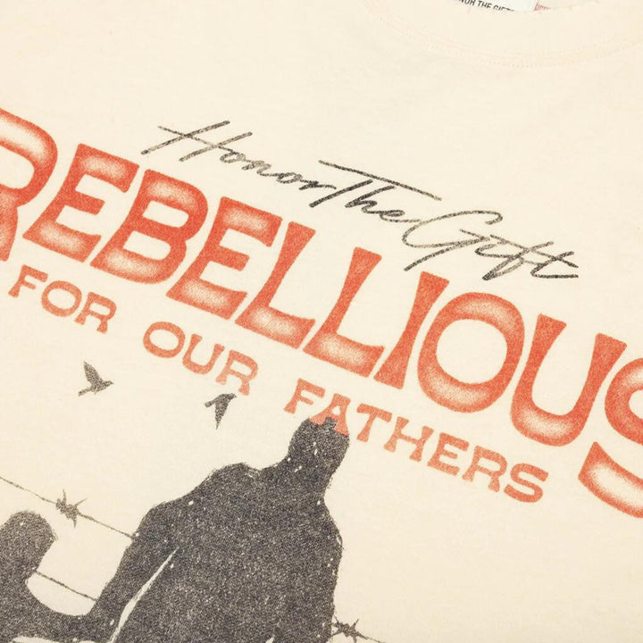 Honor The Gift Men's Rebellious For Our Fathers Tee Bone Shirt - 5021549 - West NYC