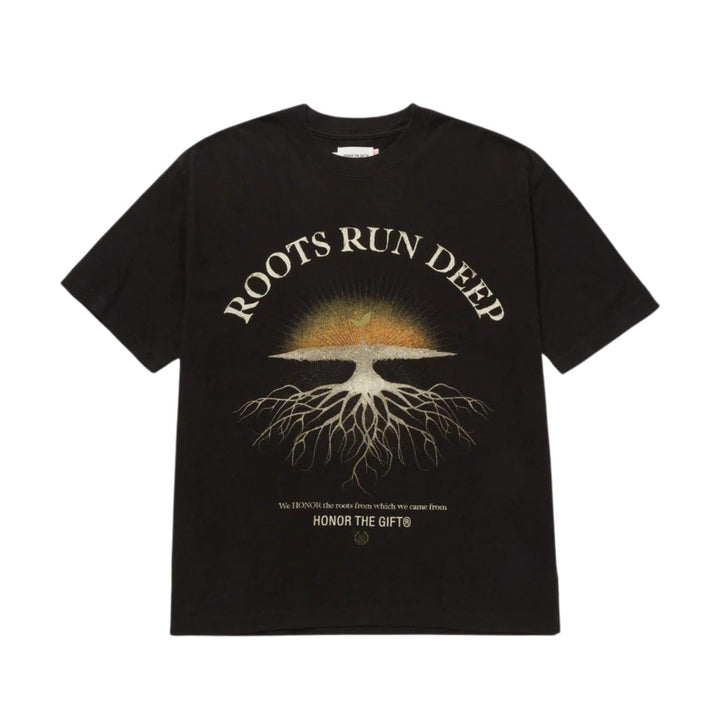 Honor The Gift Roots Run Deep Black T-Shirt - 10051944 - West NYC