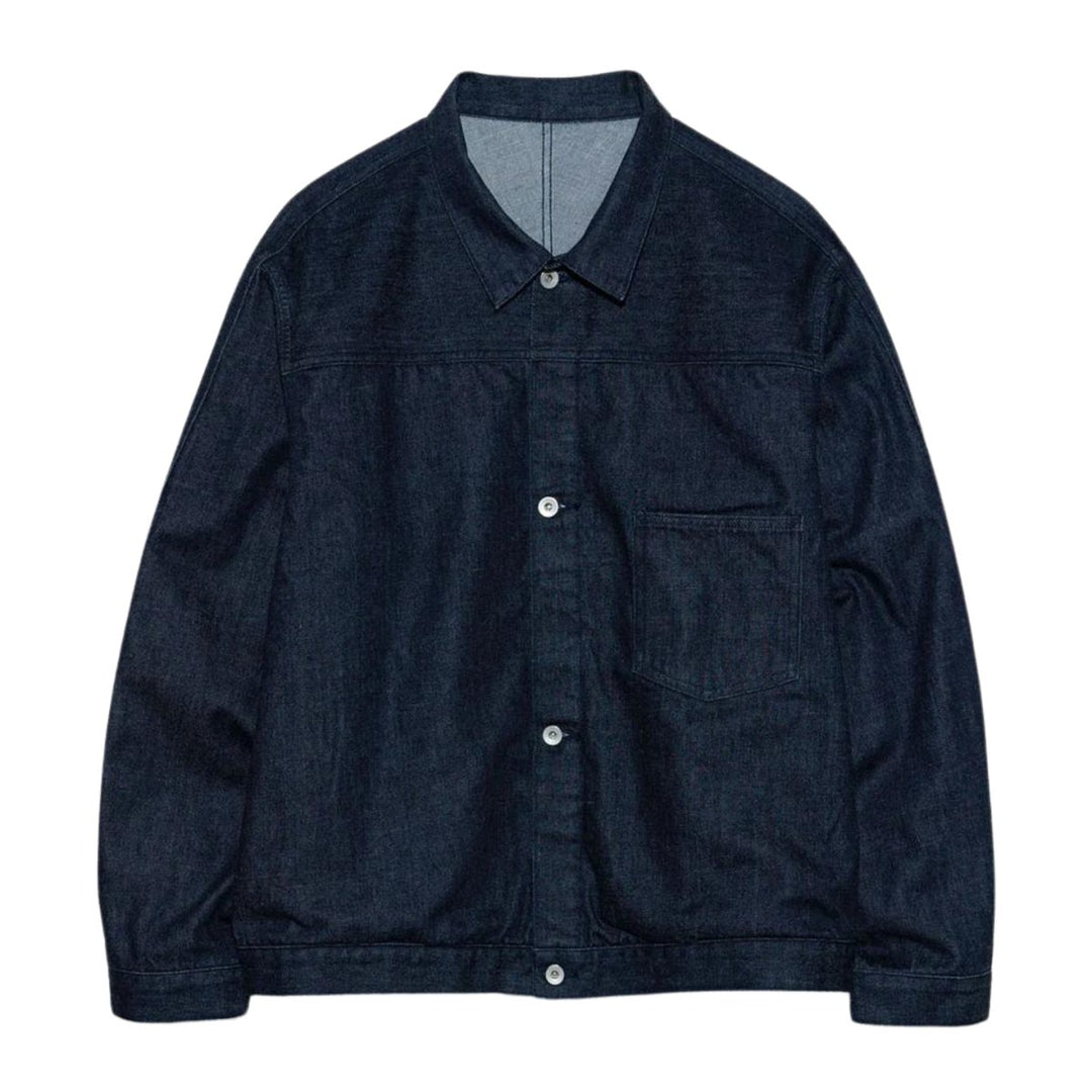 Nanamica Men's Short Denim Jacket Indigo - 10050805 - West NYC