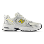 New Balance Men's U530153 Metallic Silver/Sea Salt/Apollo Gold