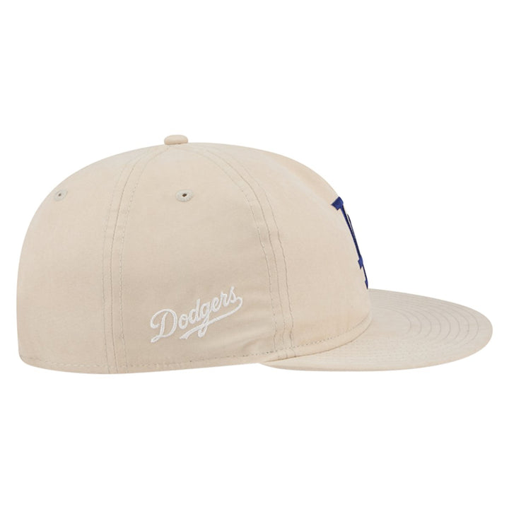 New Era RC9FIFTY Los Angeles Dodgers Brushed Nylon Tan Hat - 10052129 - West NYC