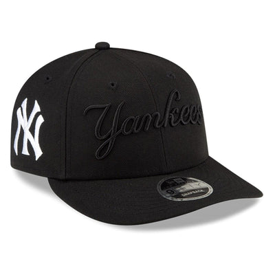 New Era X Felt New York Yankees Low Profile 9FIFTY Snapback Black