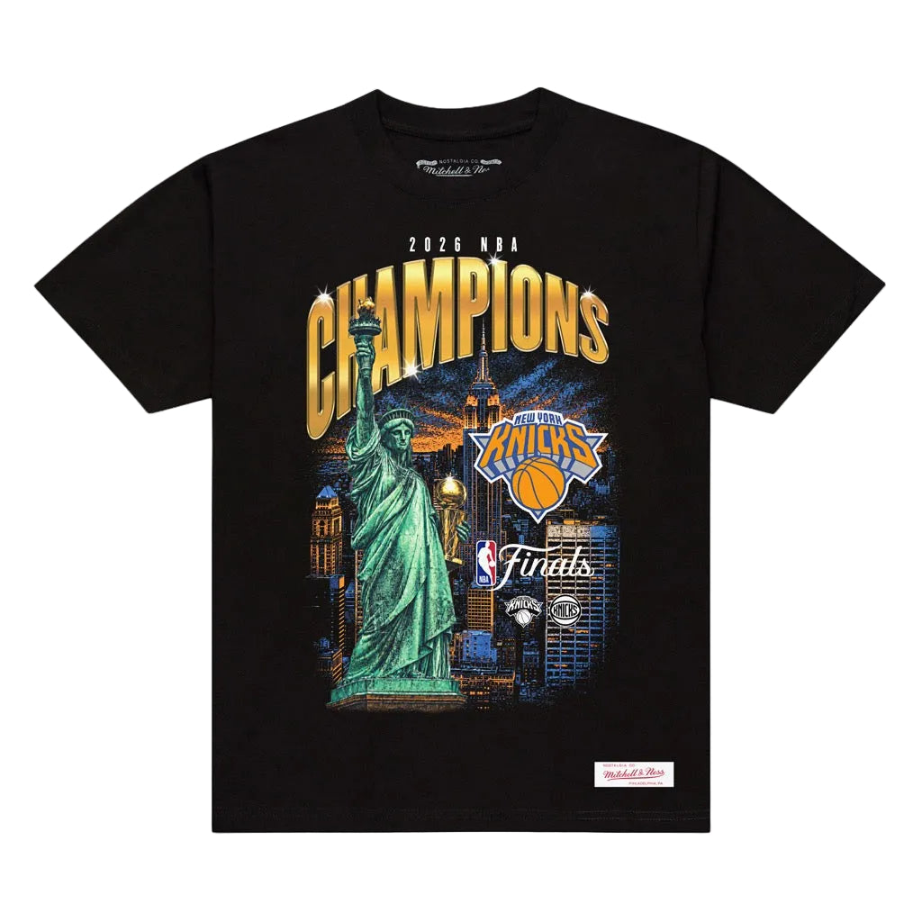 Mitchell and Ness New York Knicks 2026 NBA Finals Champions City T