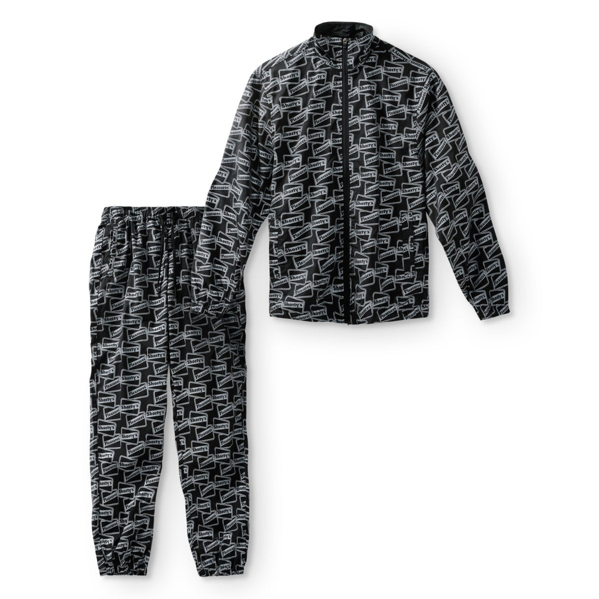Pleasures Men's Reflective Track Pants Black – West NYC