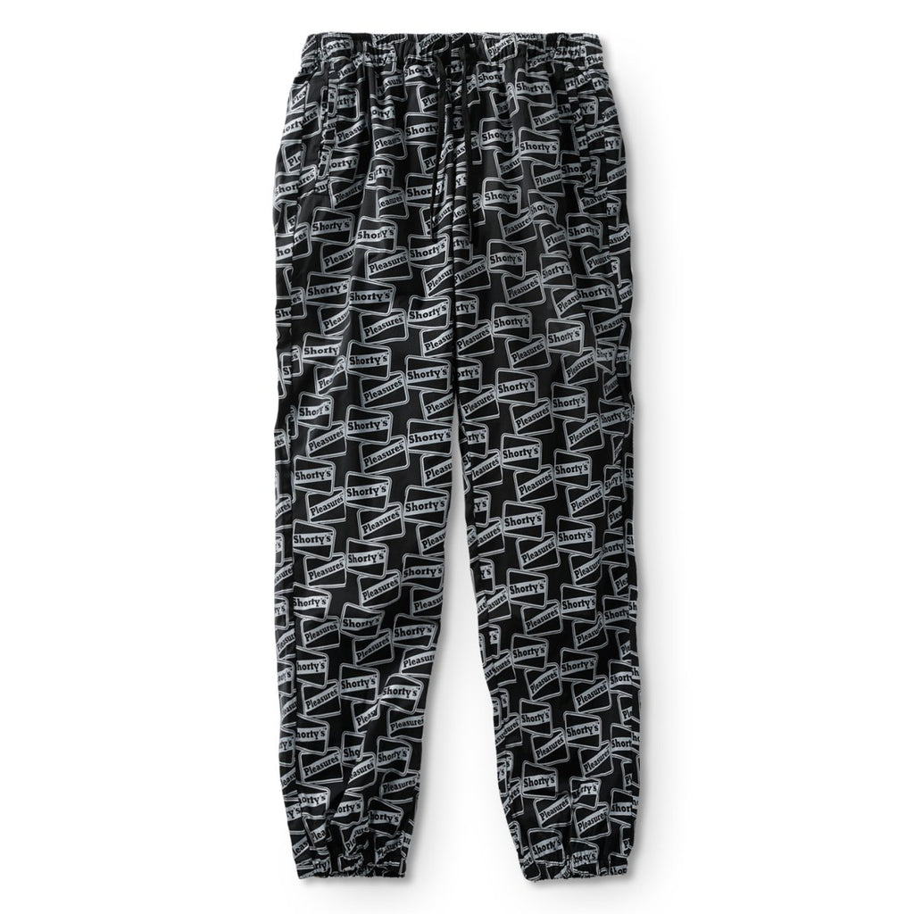 PLEASURES キルティングパンツ ブラック PLEASURES ULTRA UTILITY PANTS BLACK（プレジャーズ ウルトラ