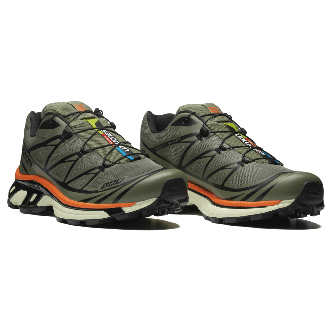 Salomon Men's XT-6 Deep Lichen Green/Black/Red Orange – West NYC Salomon Men's XT-6 Deep Lichen Green/Black/Red Orange – West NYC