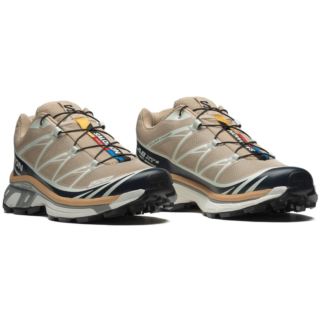 Salomon Men's XT - 6 Oxford Tan/Carbon/Clearly Aqua - 10055495 - West NYC
