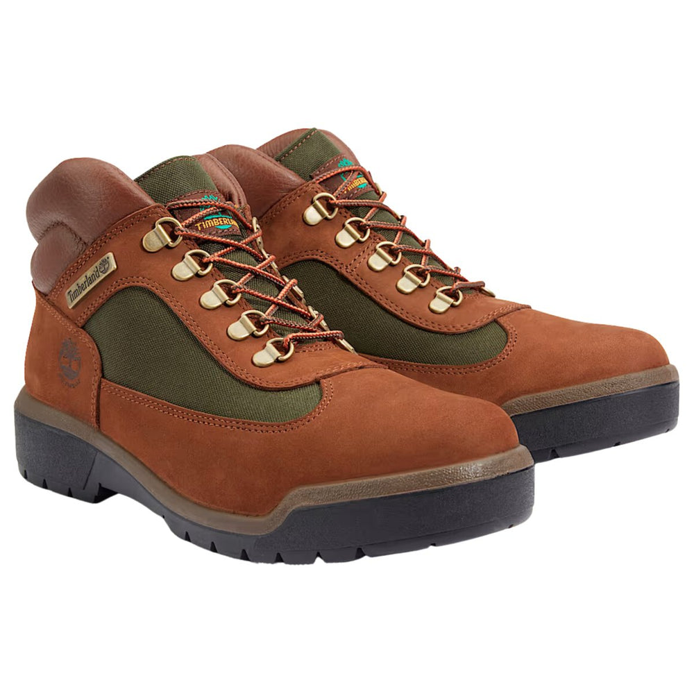 Timberland Men's Field Boot Dark Brown Nubuck Waterproof – West NYC