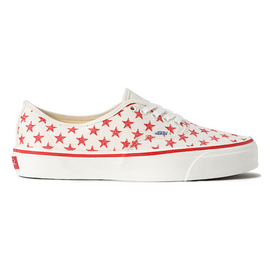 Vans Men's Premium Authentic Stars Racing Red/Marshmallow White