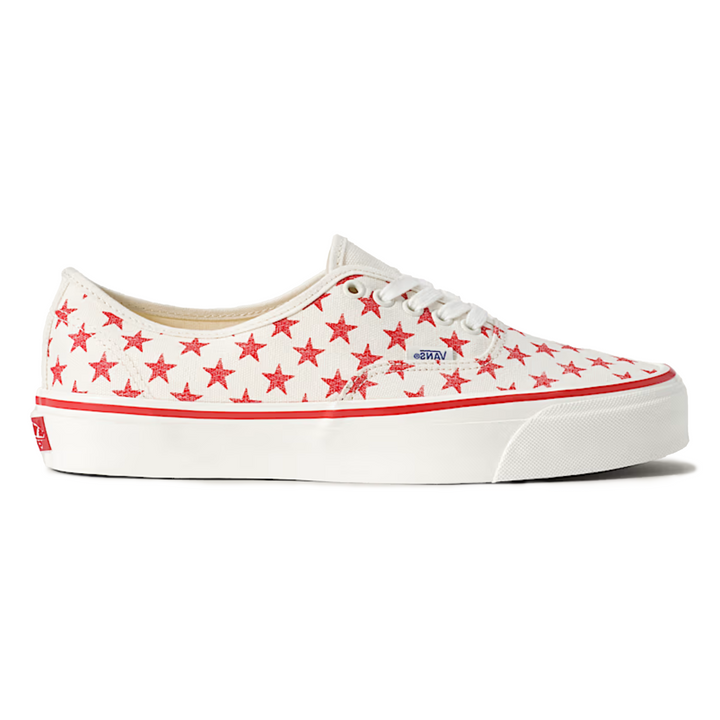 Vans Men's Premium Authentic Stars Racing Red/Marshmallow White