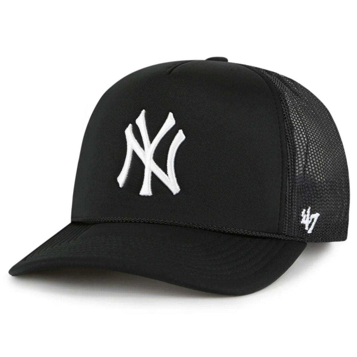 47 Brand New York Yankees Foam Front Trucker Black – West NYC