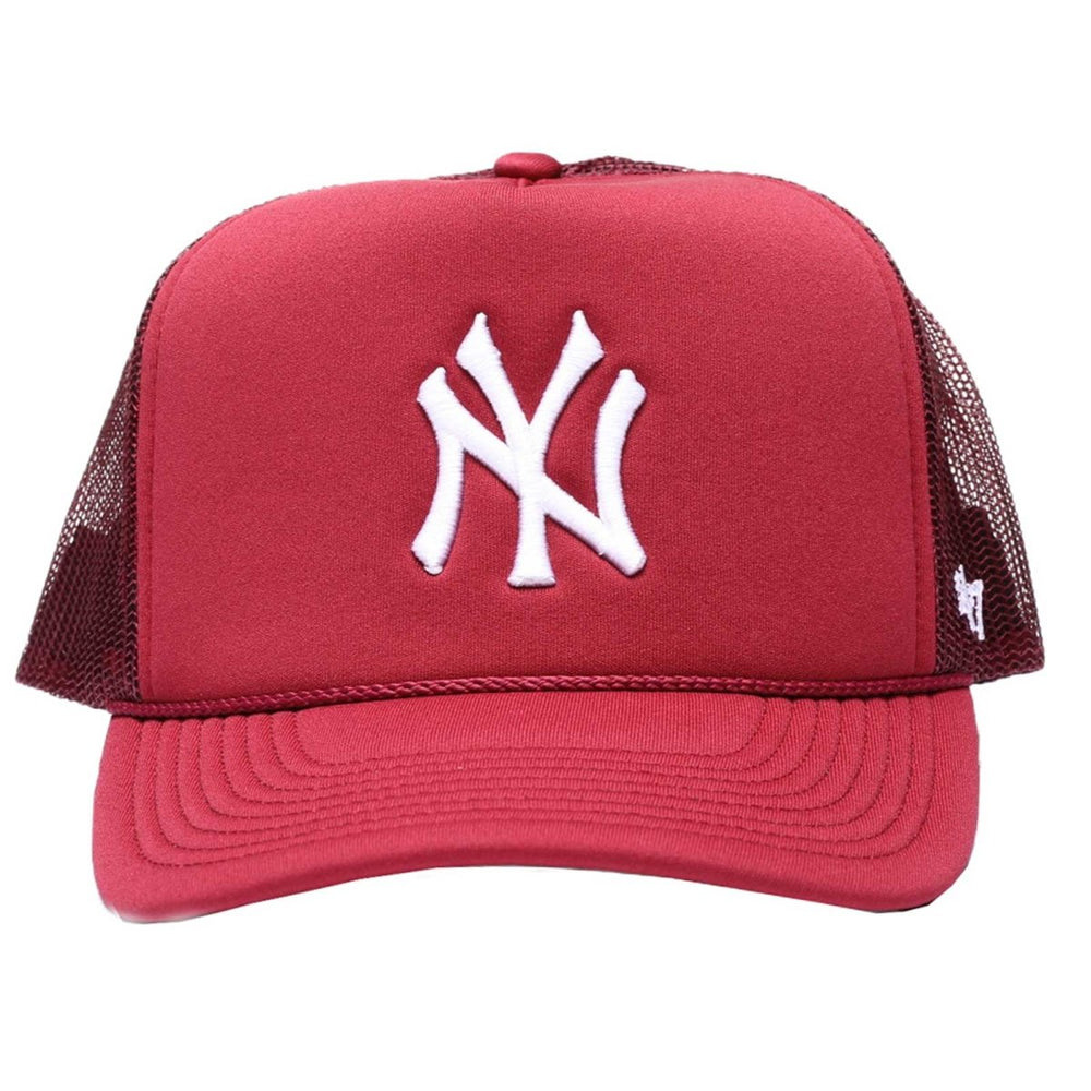 47 Brand New York Yankees Foam Mesh Trucker Hat - 10040148 - West NYC