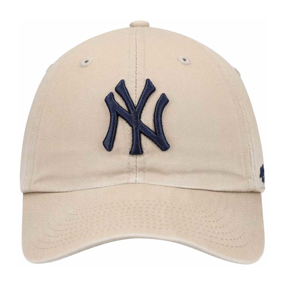 47 Brand New York Yankees Khaki Team Clean Up Adjustable Hat - 10040150 - West NYC