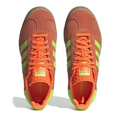 Adidas Women's Gazelle Bold Solar Orange/Solar Green/Gum - 10050371 - West NYC