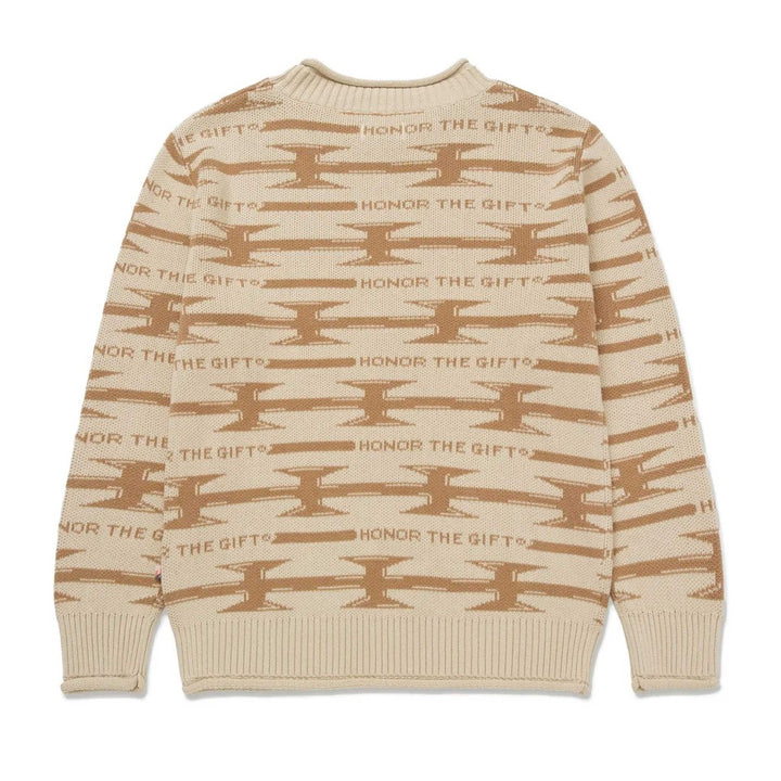 Honor The Gift Men's H-Wire Knit Sweater Bone - 10044211 - West NYC