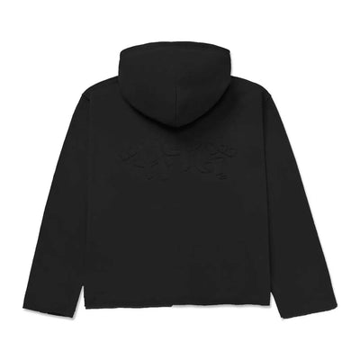 Honor The Gift Men's Script Embroidered Hoodie Black - 10044202 - West NYC