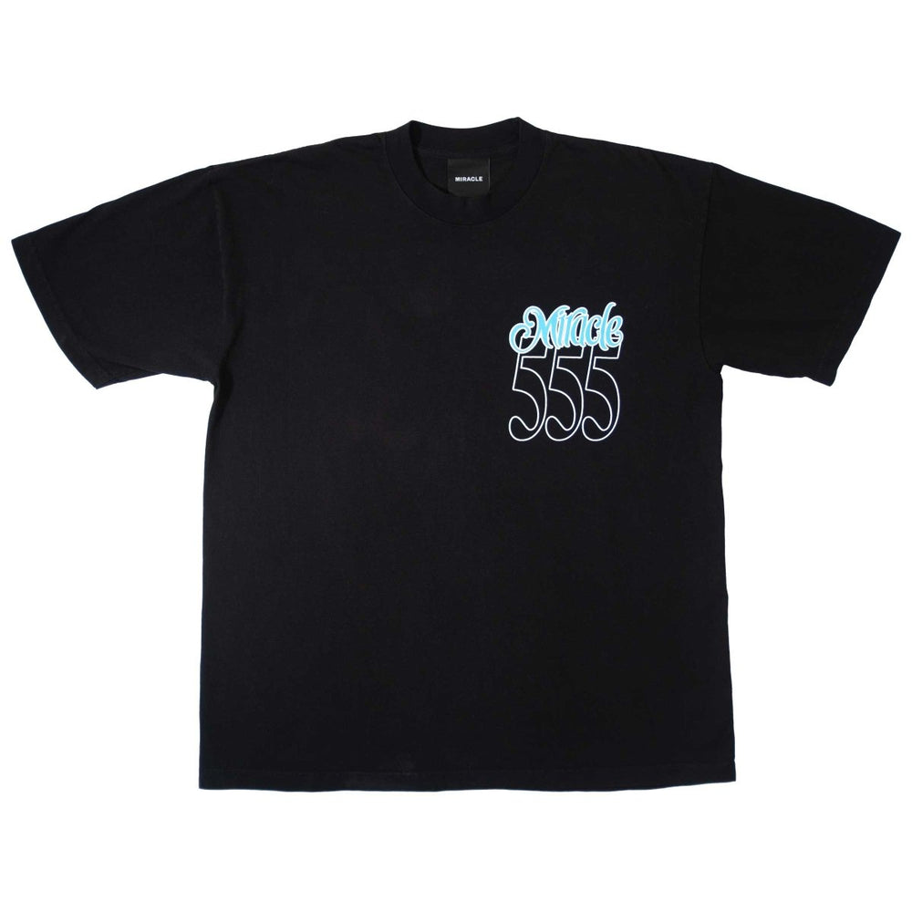 Miracle Seltzer Miracle 555 Black Tee Shirt - 10036967 - West NYC