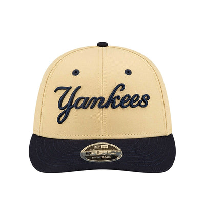 New Era X Felt New York Yankees Low Profile 9FIFTY Snapback Light Beige - 10045552 - West NYC