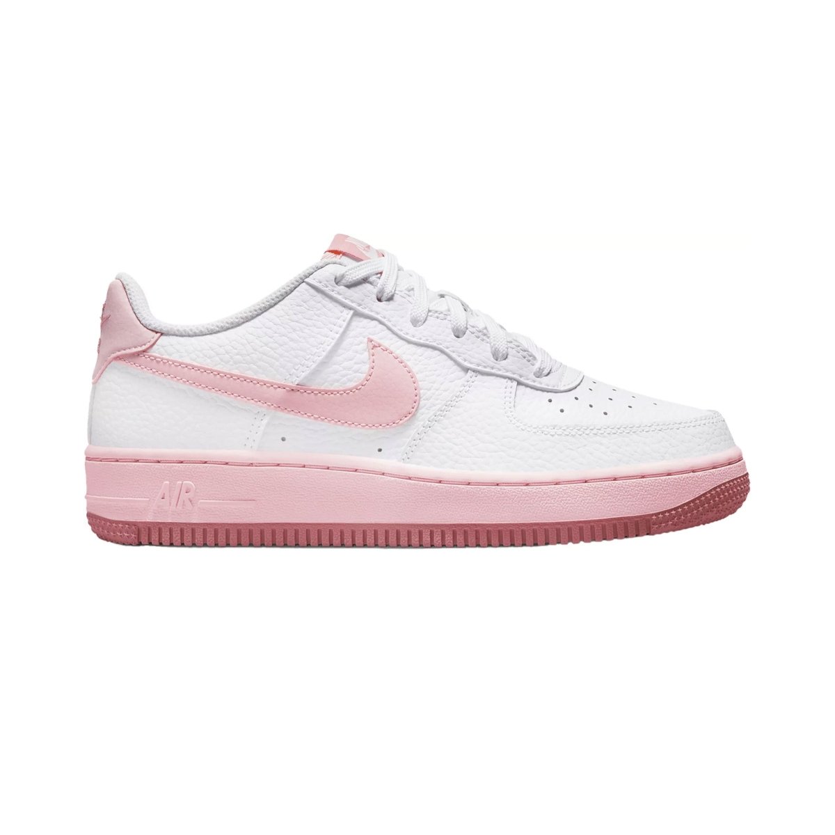 Nike GS (Grade School) Air Force 1 Low White/Pink - 10026634 - West NYC