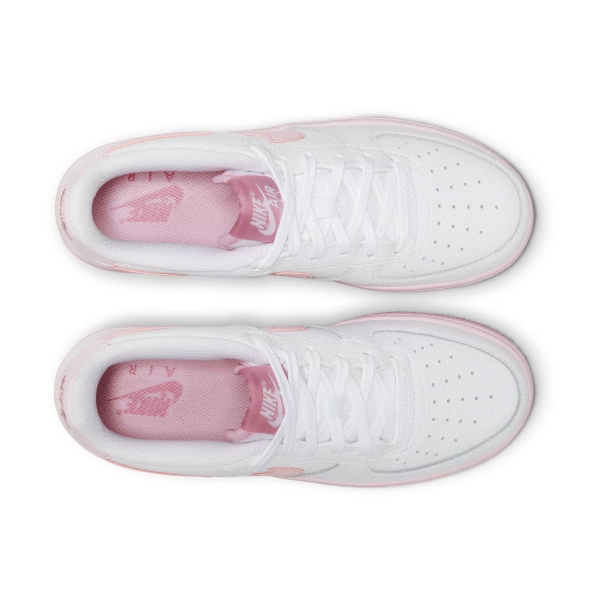 Nike GS (Grade School) Air Force 1 Low White/Pink - 10026634 - West NYC
