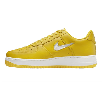 Nike Men's Air Force 1 Low Jewel Swoosh Yellow/White - 10029886 - West NYC