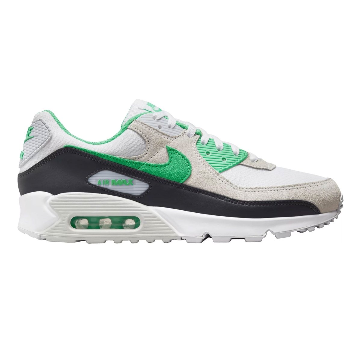 Nike Men's Air Max 90 White/Green/Grey - 10029600 - West NYC