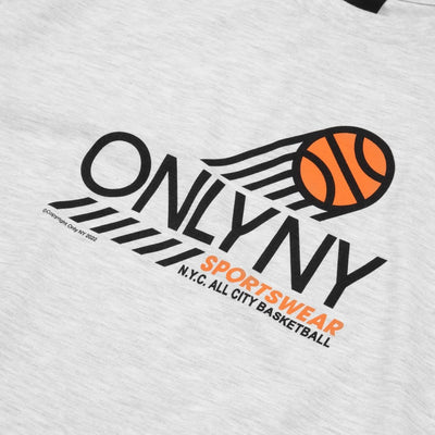 Only NY All City Basketball Tee Shirt Ash - 10036463 - West NYC