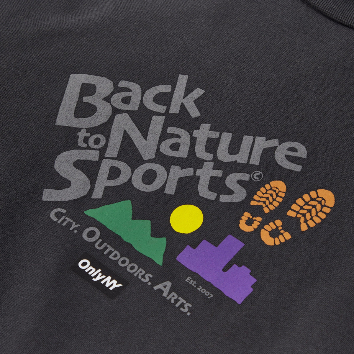 Only NY Back 2 Nature Tee Shirt Black - 3012574 - West NYC