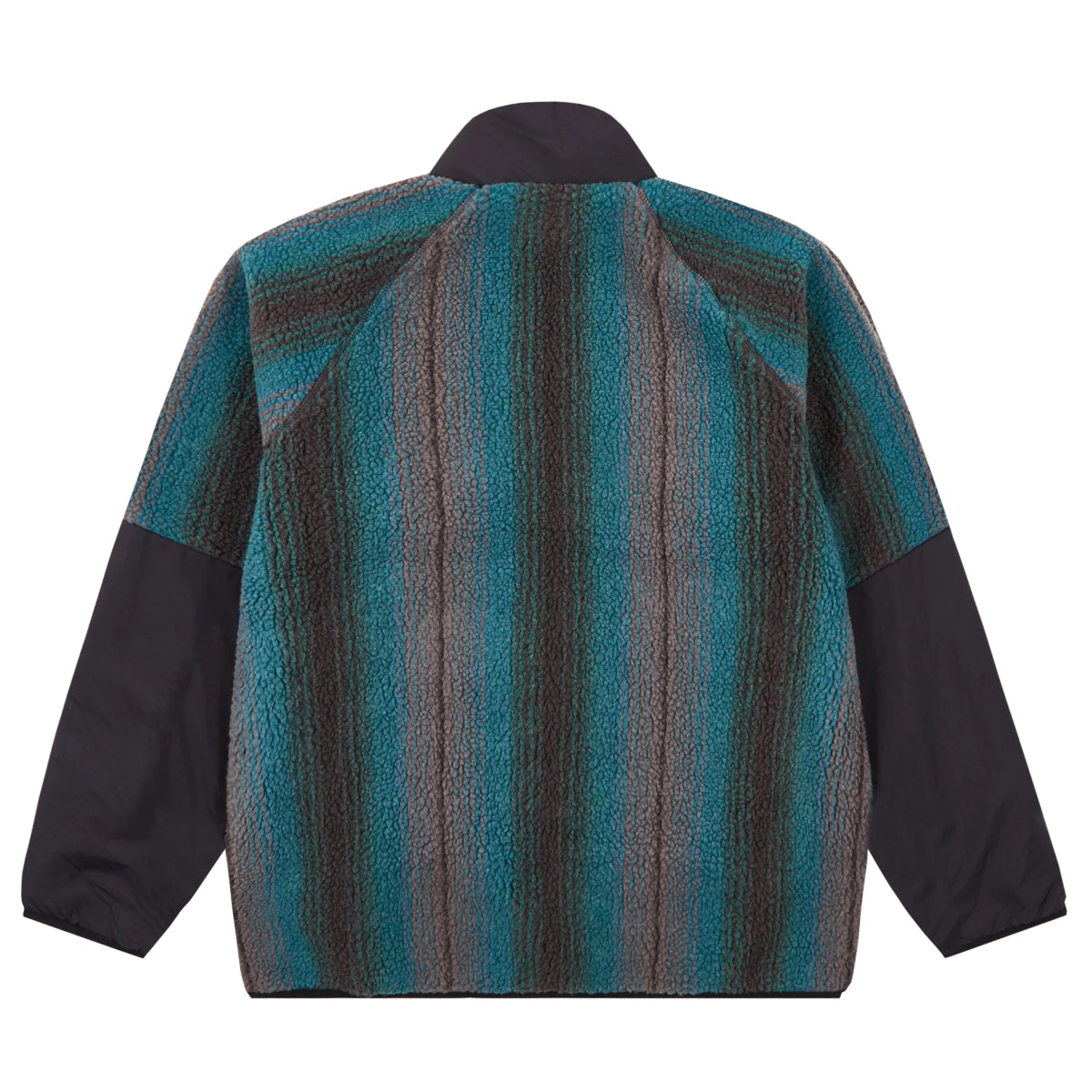 Only NY Radiant Stripe Fleece Jacket Teal - 3012620 - West NYC
