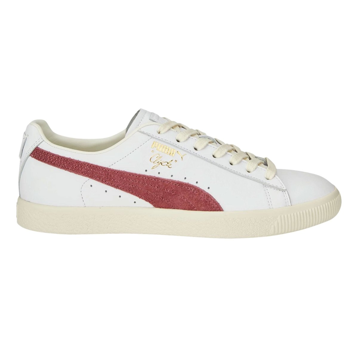 Puma Men's Clyde Base White/Wine - 10027623 - West NYC