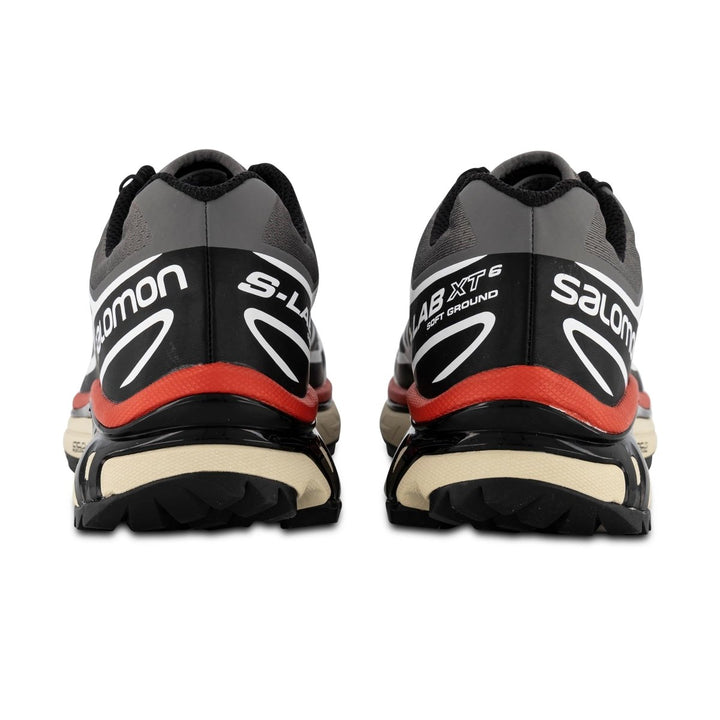Salomon Men's XT-6 Pewter/Black/Red - 10033255 - West NYC