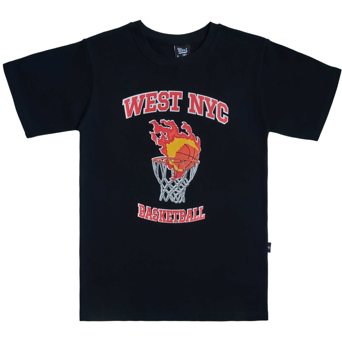 West NYC Basketball Tee Shirt Black - 10044149 - West NYC