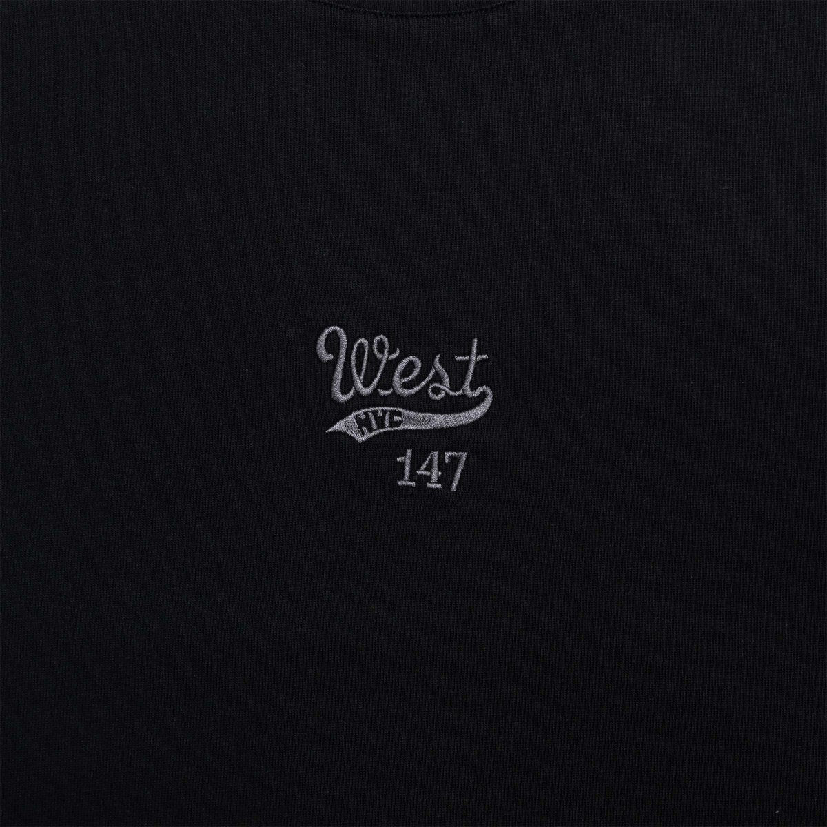 West NYC Embroidered Logo Tee Shirt Black - 3012656 - West NYC