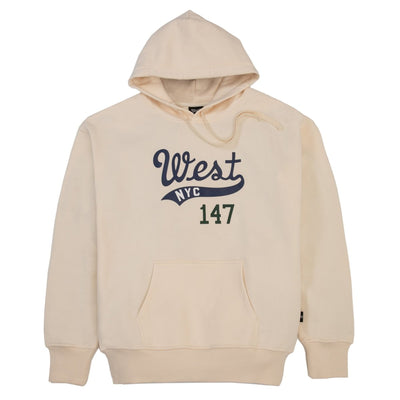 West NYC Logo Hoodie Sail/Navy/Forrest Green - 10031433 - West NYC