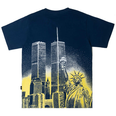 West NYC Skyline Tee Shirt Navy - 10038976 - West NYC