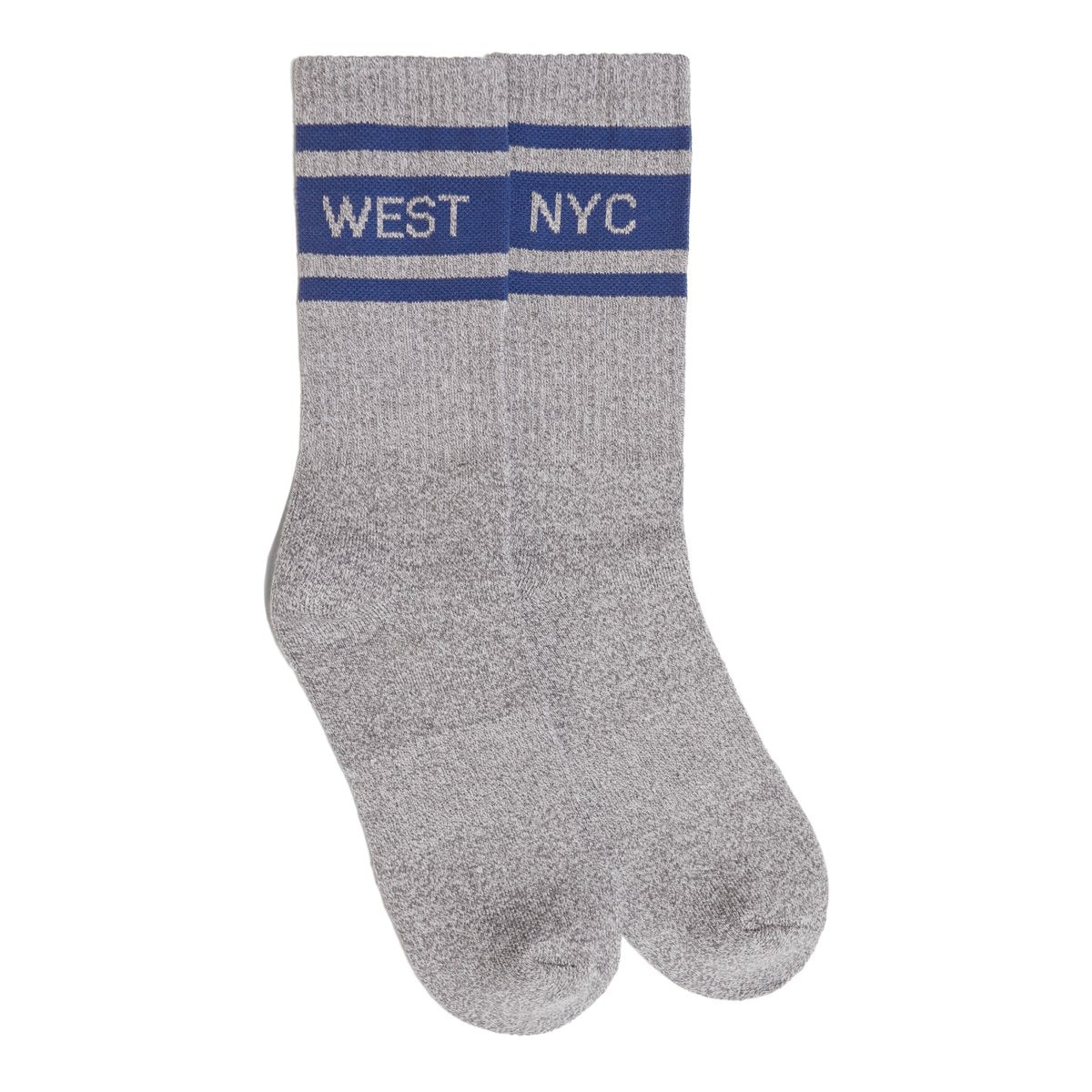 West NYC Varsity Bar Sock Grey Navy - 10045411 - West NYC